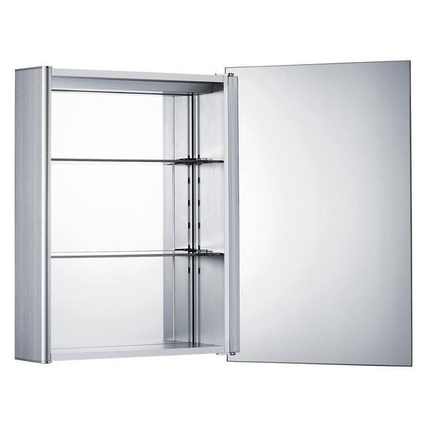 Reviews For Whitehaus Collection Medicinehaus 19 5 8 In W X 27 1 2 H D Framed Aluminum Surface Mount Door Bathroom Medicine Cabinet Whled Alum The Home Depot Framed Aluminum Surface Mount, Medicine Cabinet Reviews