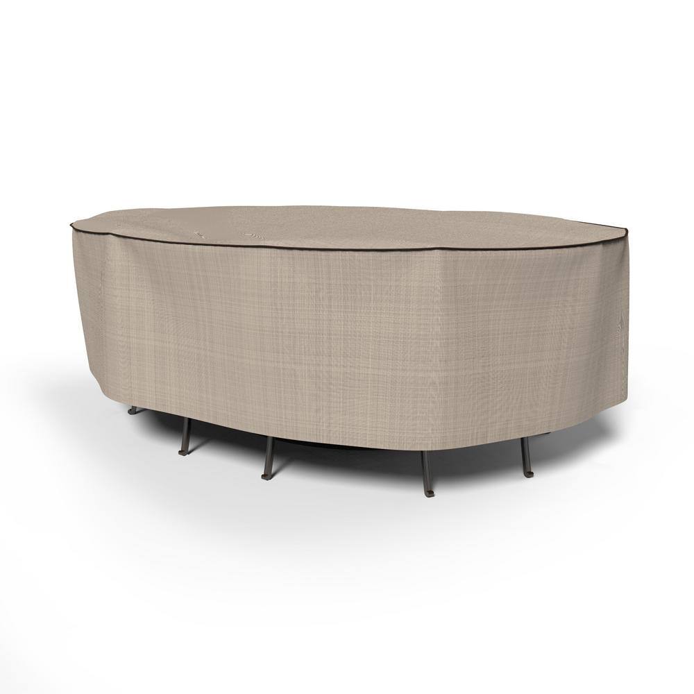 StormBlock Mojave Extra-Large Black Ivory Oval Table and Chairs Combo Cover price history on PriceWatchPro