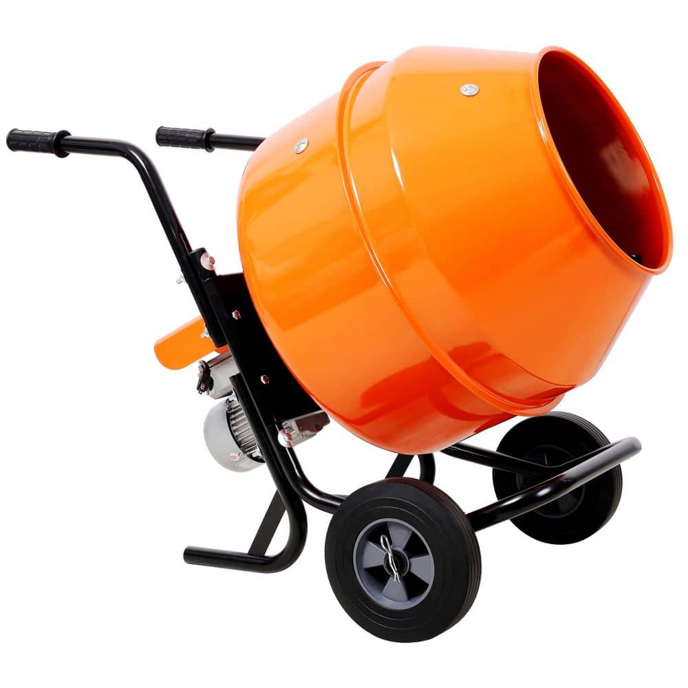5 cu. ft (150L) Horizontal Portable Cement Mixer, Wheel Barrow Portable Cement Concrete Mixer 110V-60HZ price history on PriceWatchPro