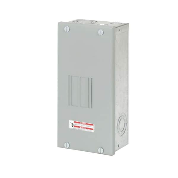 Eaton BR 70 Amp 2 Space 4 Circuit Indoor Main Lug Loadcenter with Ground Bar