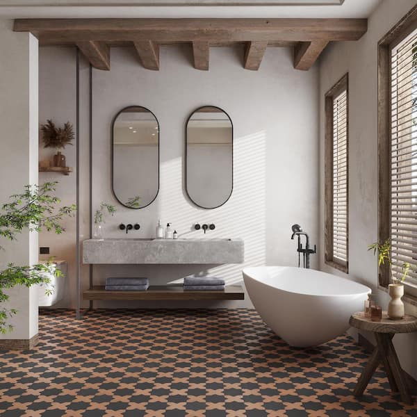 Apollo Tile Seville Graphite Black 7