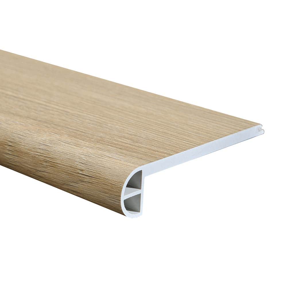 French Oak Santa Clara 0.984 in. Thickness x 4.527 in. Width x 94.48 in. Length Vinyl Flush Stair Nose Molding price history on PriceWatchPro