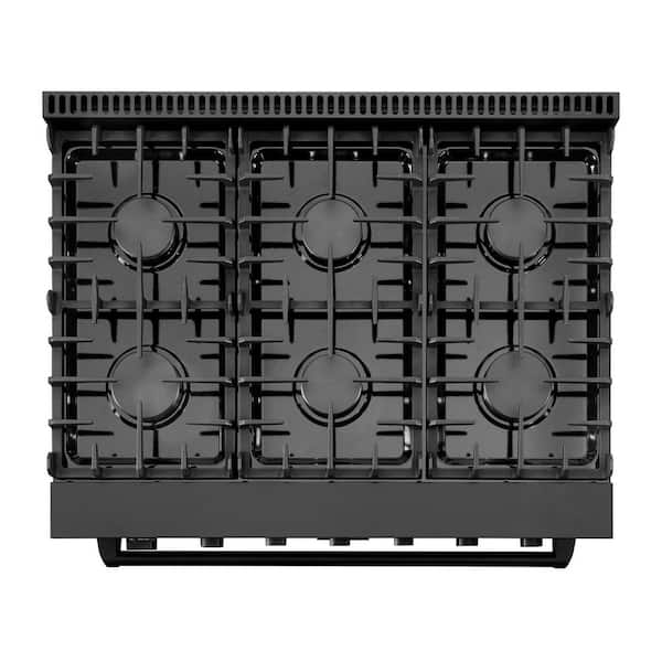 Cosmo 36 in. Haven Collection 6.0 cu. ft. Gas Range, 6 Burners Cosmo 36 in. Haven Collection 6.0 cu. ft. Gas Range, 6 Burners