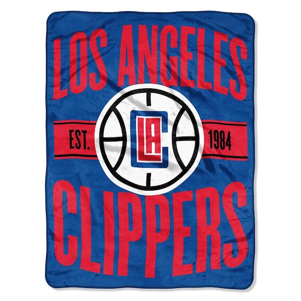 THE NORTHWEST GROUP Clear Out Los Angeles Clippers Polyester Twin Knitted Blanket