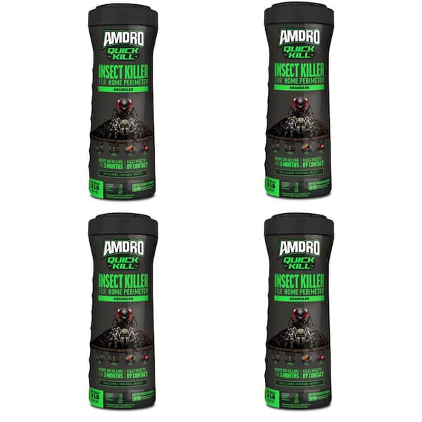 Quick Kill 2 lb. Outdoor Home Perimeter Ant and Multi Insect Killer Granules with 3-Month Control 4 Pack