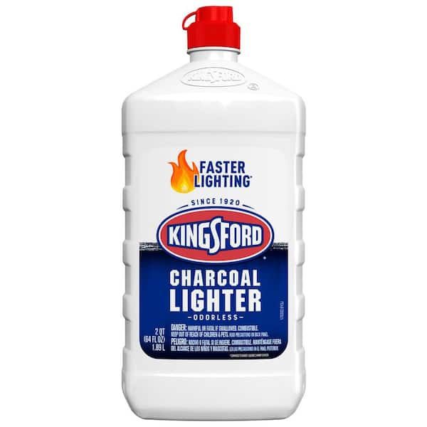 Kingsford 64 oz. Odorless Charcoal Grilling Lighter Fluid 4460071178 - The  Home Depot