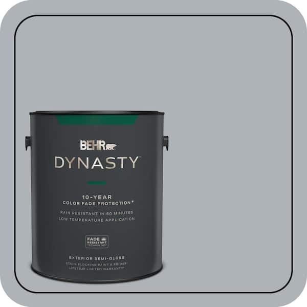 BEHR DYNASTY 1 gal. #N510-3 Stargazer Semi-Gloss Exterior Stain-Blocking Paint & Primer