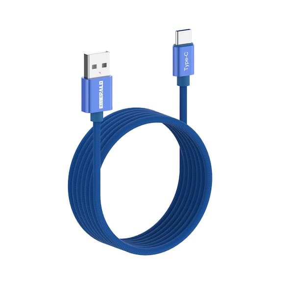 10 ft Braided Type C to Standard USB Charging Cable
