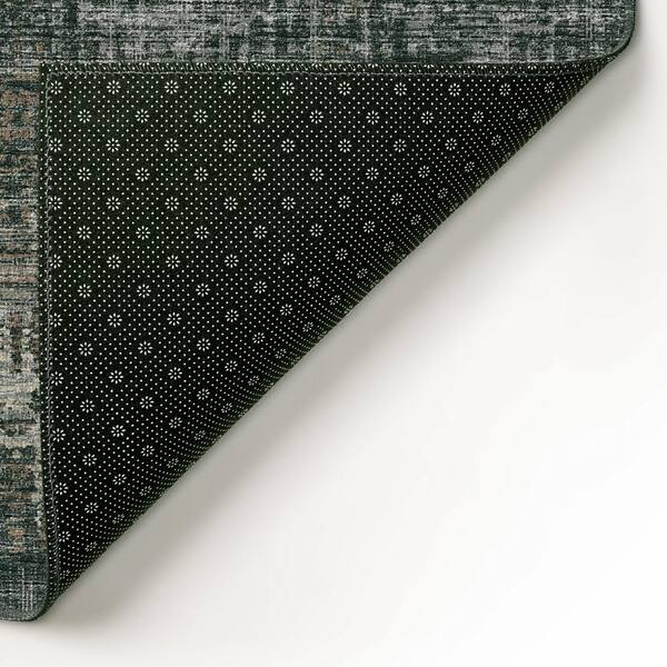 Addison Rugs - Bravado Grey 8 ft. x 8 ft. Geometric Indoor/Outdoor Washable Area Rug