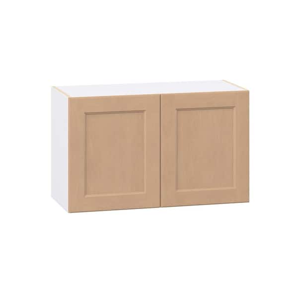 Lakewood 33 in. W x 14.75 in. D x 20 in. H Assembled Shaker Wall Bridge Kitchen Cabinet in Sugar Cookie