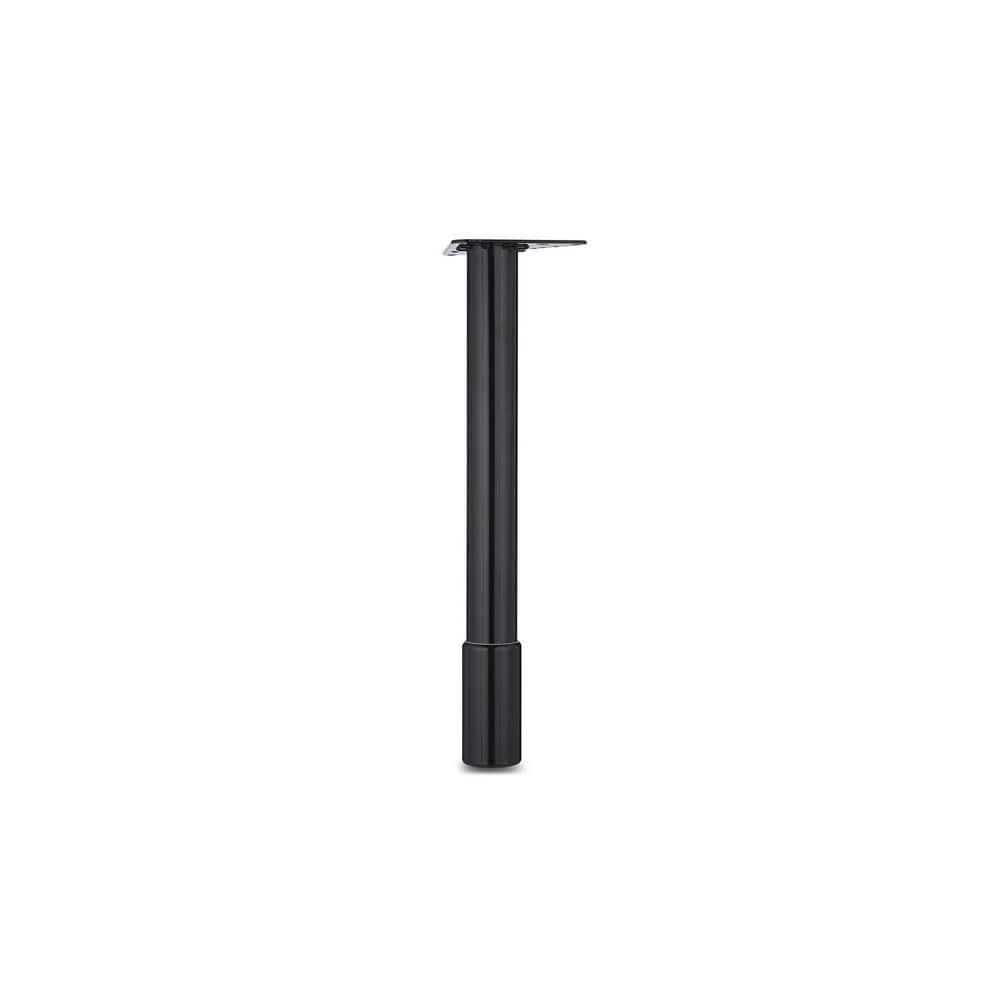 Adjustable Black Finish Table Leg for Custom Desks and Tables