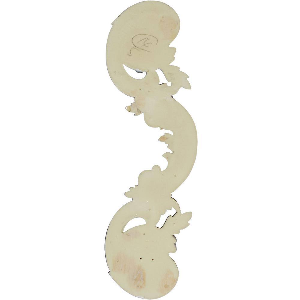 Primed White Urethane Architectural Onlay, 12" x 4.75"
