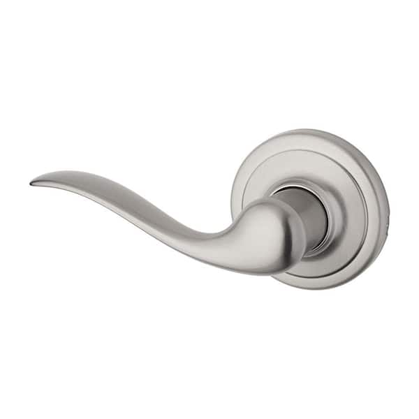 アブストラクトLJ ニンナトラフSET kj Kwikset Tustin Satin Nickel Left-Handed Half-Dummy Door Handle
