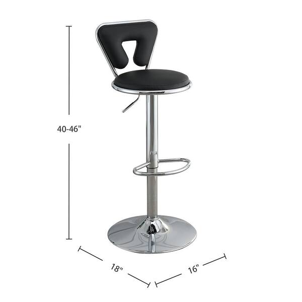 MARTIN CHROME BARSTOOL 新品 Martin Guitar Bar Stool Chrome Base Swivel Barstool – The