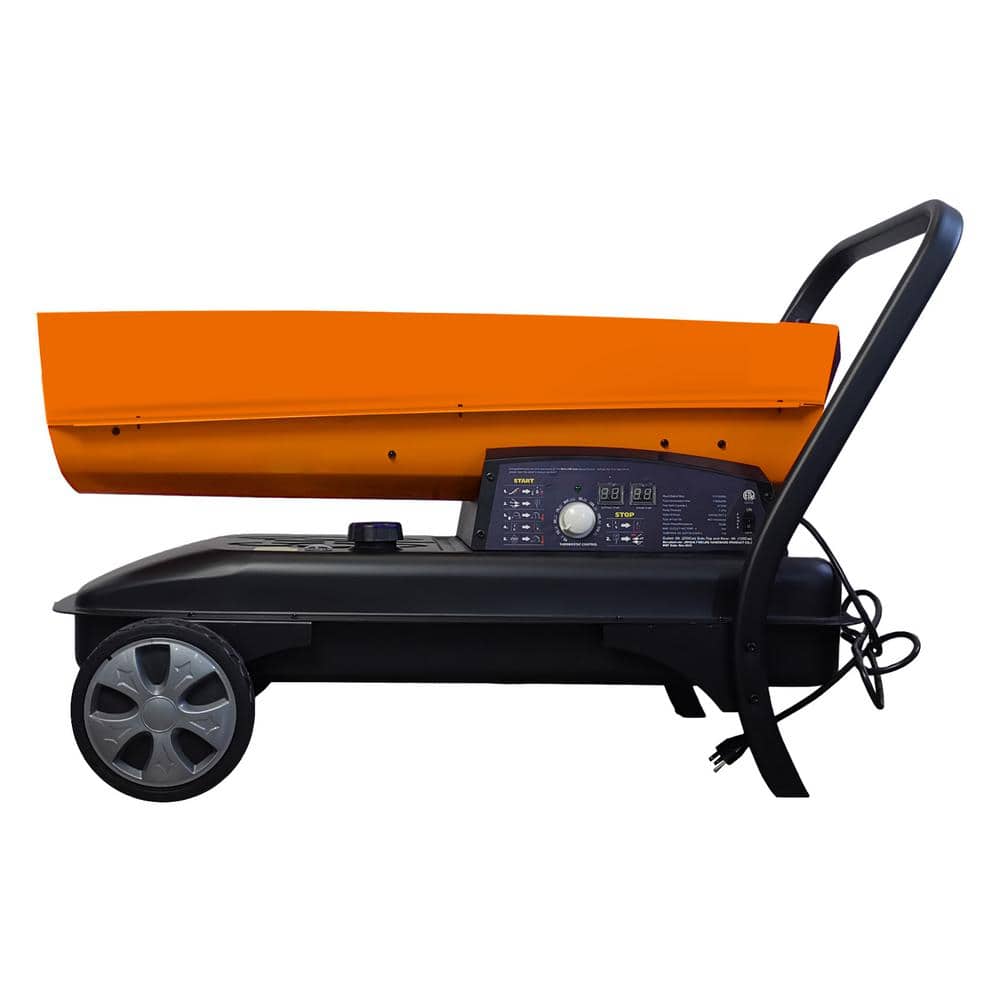 215000 BTU Portable Torpedo Forced Air Kerosene/Diesel Space Heater with Th