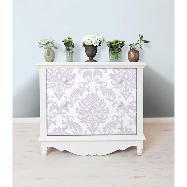 White on Purple – Dreamy Designs by Trudy