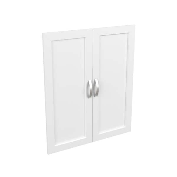 ClosetMaid Style+ 25 in. W Shaker White Closet Door Kit