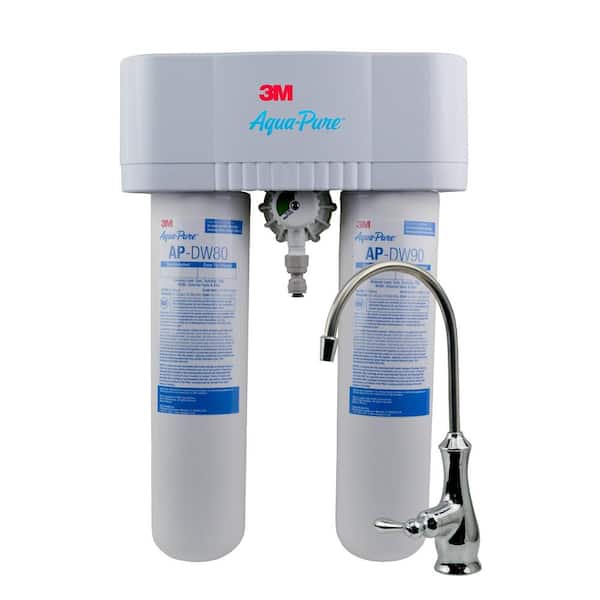 3M Aqua-Pure Under Sink Dedicated Faucet Water Filtration System AP-DWS1000 (1 Per Case)