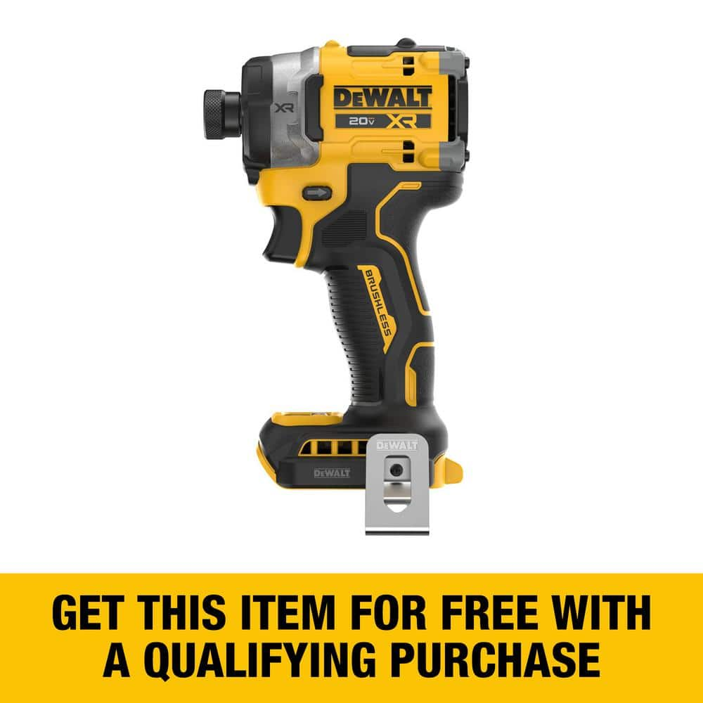 DEWALT 20V MAX XR Cordless Impact Driver Tool Only DCF860B The Home Depot