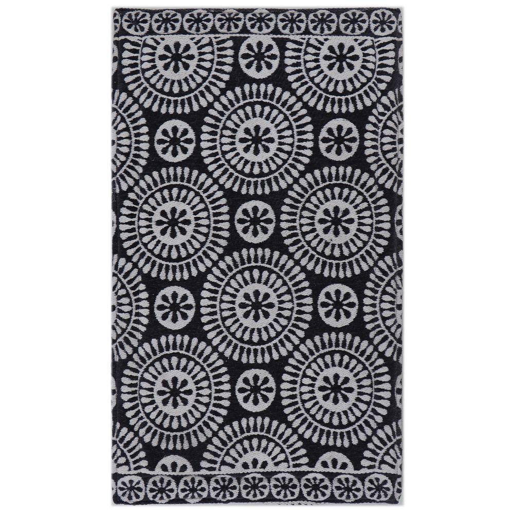 Bethel Black 20 in. x 36 in. Kitchen Mat price history on PriceWatchPro
