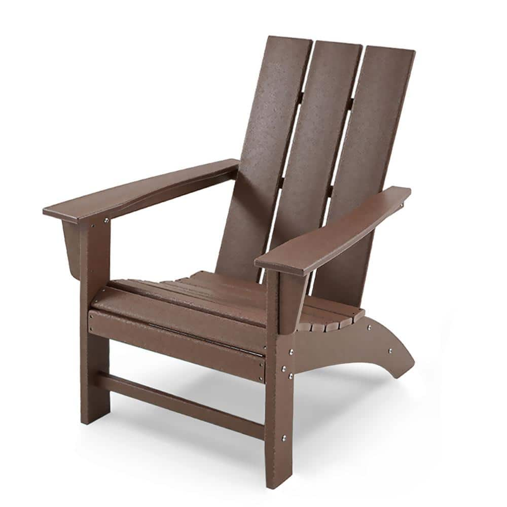 Polydun Mahogany High Eco Recycled Plastic Morden Adirondack Chair PLN   Plastic Adirondack Chairs Pln Ml006 899 64 1000 