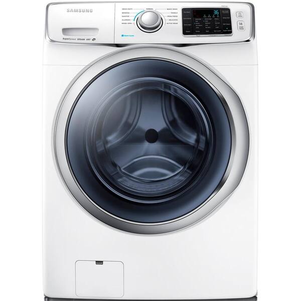 Samsung 4.2 cu. ft. High-Efficiency Front Load Washer with Steam in White, ENERGY STAR