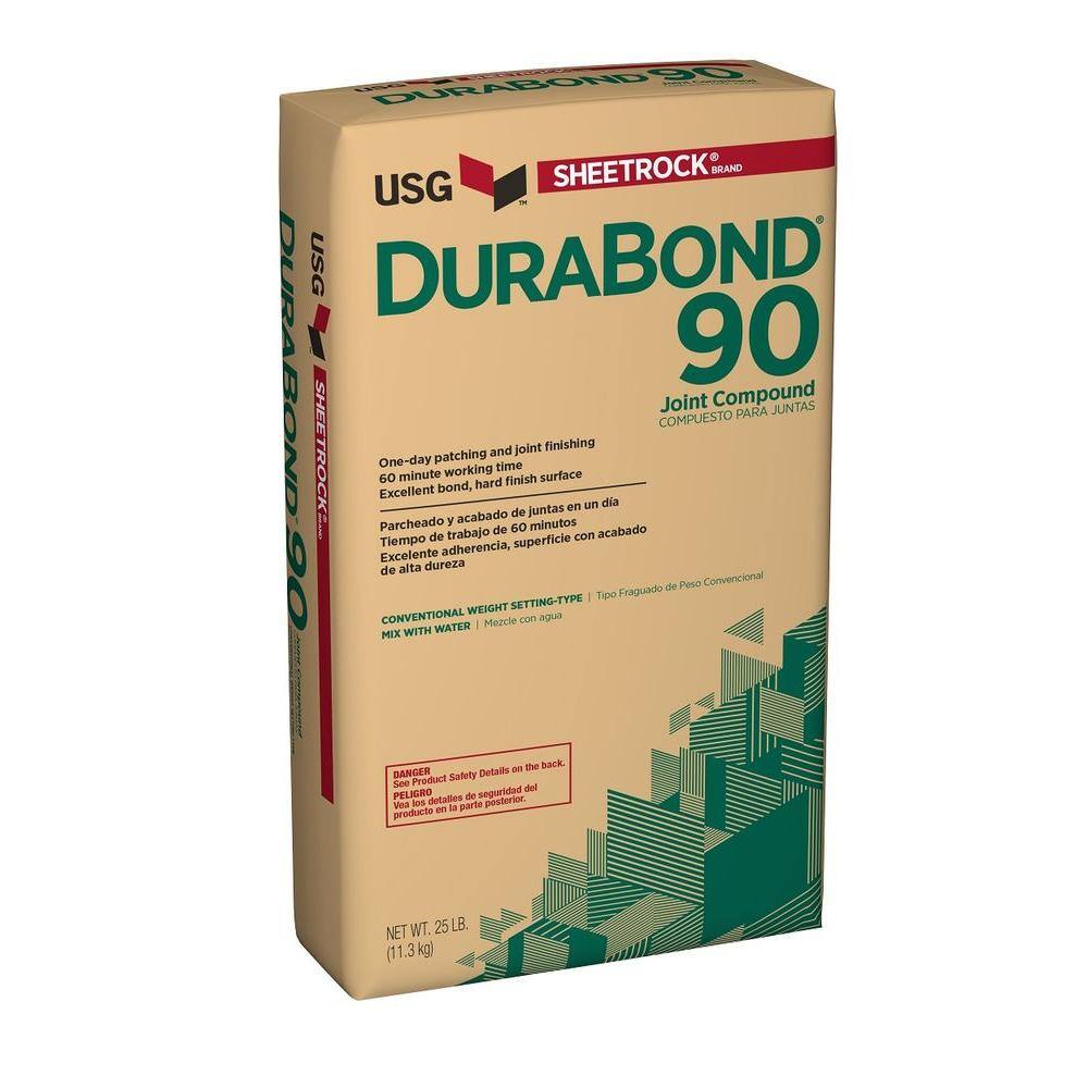 Usg Sheetrock Brand 25 Lb Durabond 90 Setting Type Joint Compound 381630120 The Home Depot