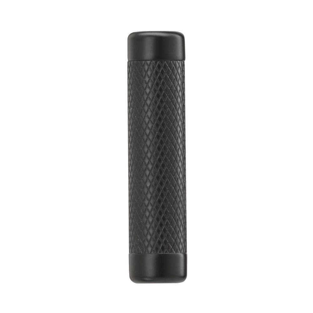 Black Bronze Textured Bar Knob with Mounting Hardware