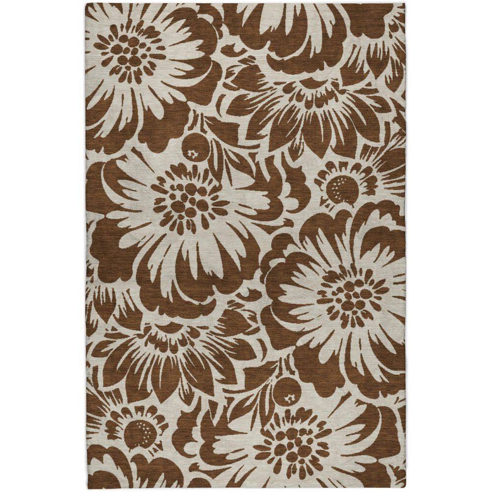 Dream Shag Premium Machine Washable Abstract ADS551 Brown 9 ft. x 12 ft. Area Rug price history on PriceWatchPro