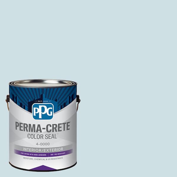 Color Seal 1 gal. PPG1150-2 Water Lily Satin Interior/Exterior Concrete Stain