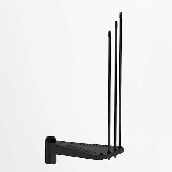 Unbranded SKY030 Black 55 in. Steel Add Riser