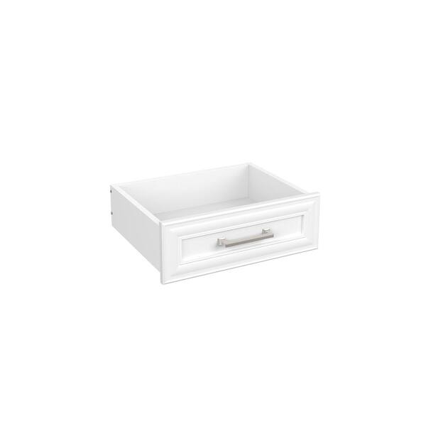 ClosetMaid Easentials 6.18 in. H x 17.99 in. W White Melamine Traditional Drawer Kit for 21 in. W Tower Frame