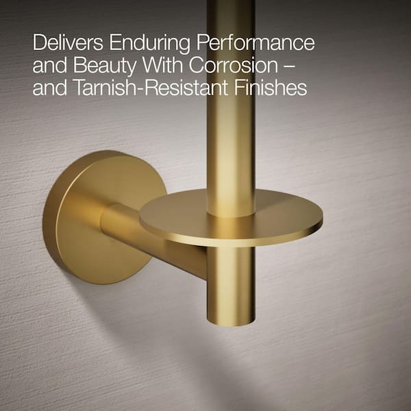 KOHLER Elate VerticalToilet Paper Holder in Vibrant Brushed