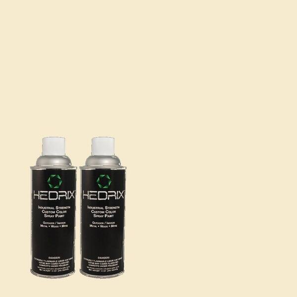 Hedrix 11 oz. Match of ECC-13-2 Quiet Shore Gloss Custom Spray Paint (2-Pack)