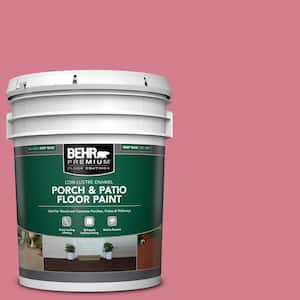 5 gal. #P140-4 I Pink I Can Low-Lustre Enamel Interior/Exterior Porch and Patio Floor Paint
