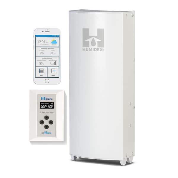 Automated Apartment Digital Ventilation System/Dehumidifier for 2000 sq.ft. with Wi-Fi/Remote Control