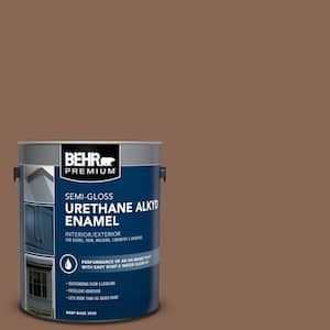 1 gal. #PPU3-17 Clay Pot Urethane Alkyd Semi-Gloss Enamel Interior/Exterior Paint