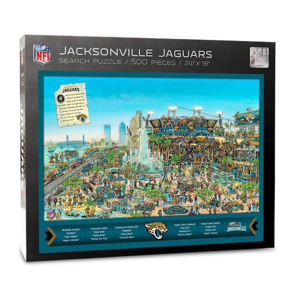 YouTheFan NFL Jacksonville Jaguars Joe Journeyman Puzzle