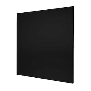 24 in. x 48 in. x 0.118 in. Black Acrylic Sheet