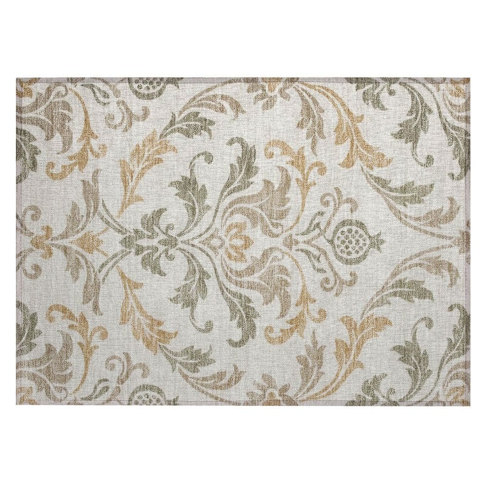 Chantille Machine Washable Indoor/Outdoor Abstract ACN2968 Ivory 3 ft. x 4 ft. Area Rug price history on PriceWatchPro