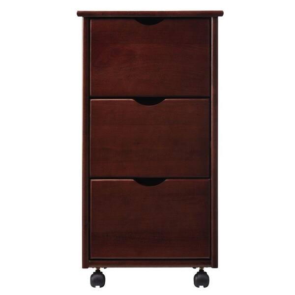 Home Decorators Collection Stanton Dark Cherry 3-Drawer Chest