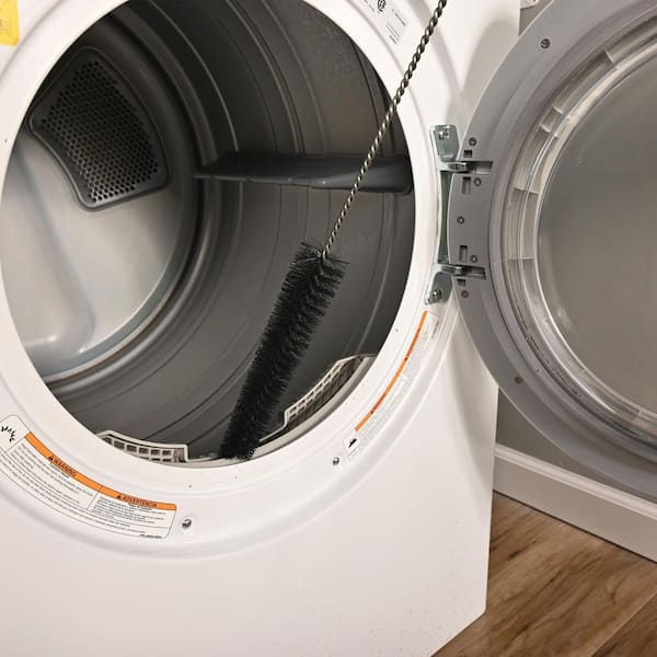 27 in. Appliance Brush, Dryer Lint Brush with Ergonomic Handle