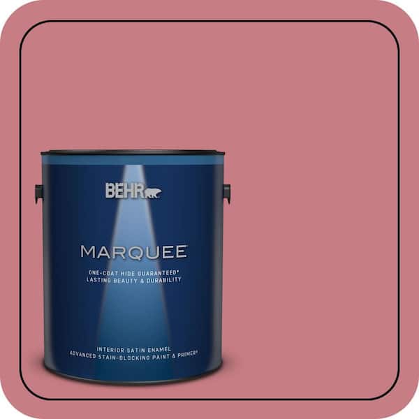 BEHR MARQUEE 1 gal. #M150-5 Enamored Satin Enamel Interior Paint & Primer