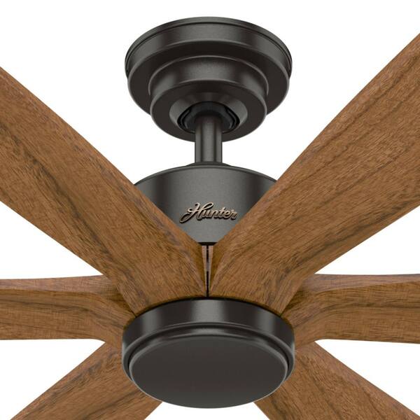 Hunter Rhinebeck 58 In Indoor Noble Bronze Ceiling Fan With Wall Control 50777 The Home Depot Hunter Rhinebeck 58 In Indoor Noble, Large Ceiling Fans Home Depot