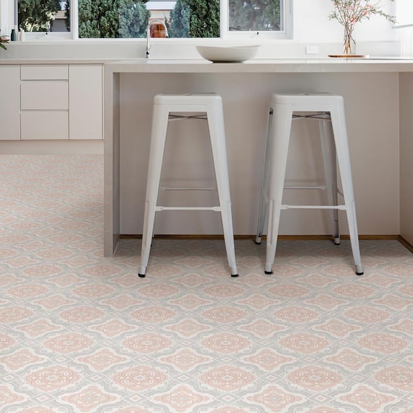 FloorPops Cecilia Peel & Stick Floor Tiles 10 Tiles/10 sq.ft FloorPops Cecilia Peel & Stick Floor Tiles 10 Tiles/10 sq.ft
