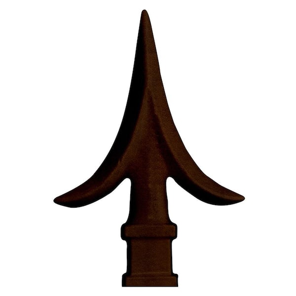 Unique Home Designs Copper Spear Point Finials Set of 4-DISCONTINUED