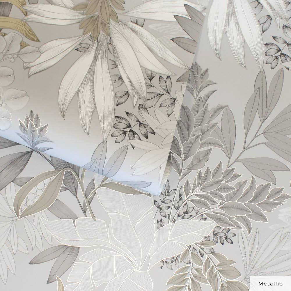 Morning Dew Floral Non-Pasted Repositionable Wallpaper Roll