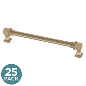 Regal Square 6-5/16 in. (160 mm) Classic Champagne Bronze Cabinet Drawer Pulls (25-Pack)