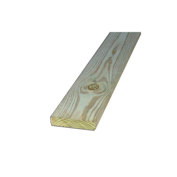 5/4 in. x 6 in. x 6 ft. Premium PressureTreated Pine Decking Board