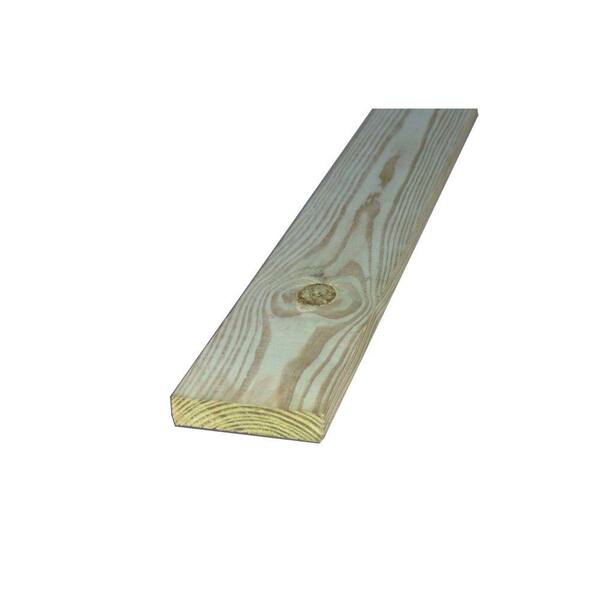 WeatherShield 5/4 in. x 6 in. x 16 ft. Pressure-Treated Premium Pine Decking Board